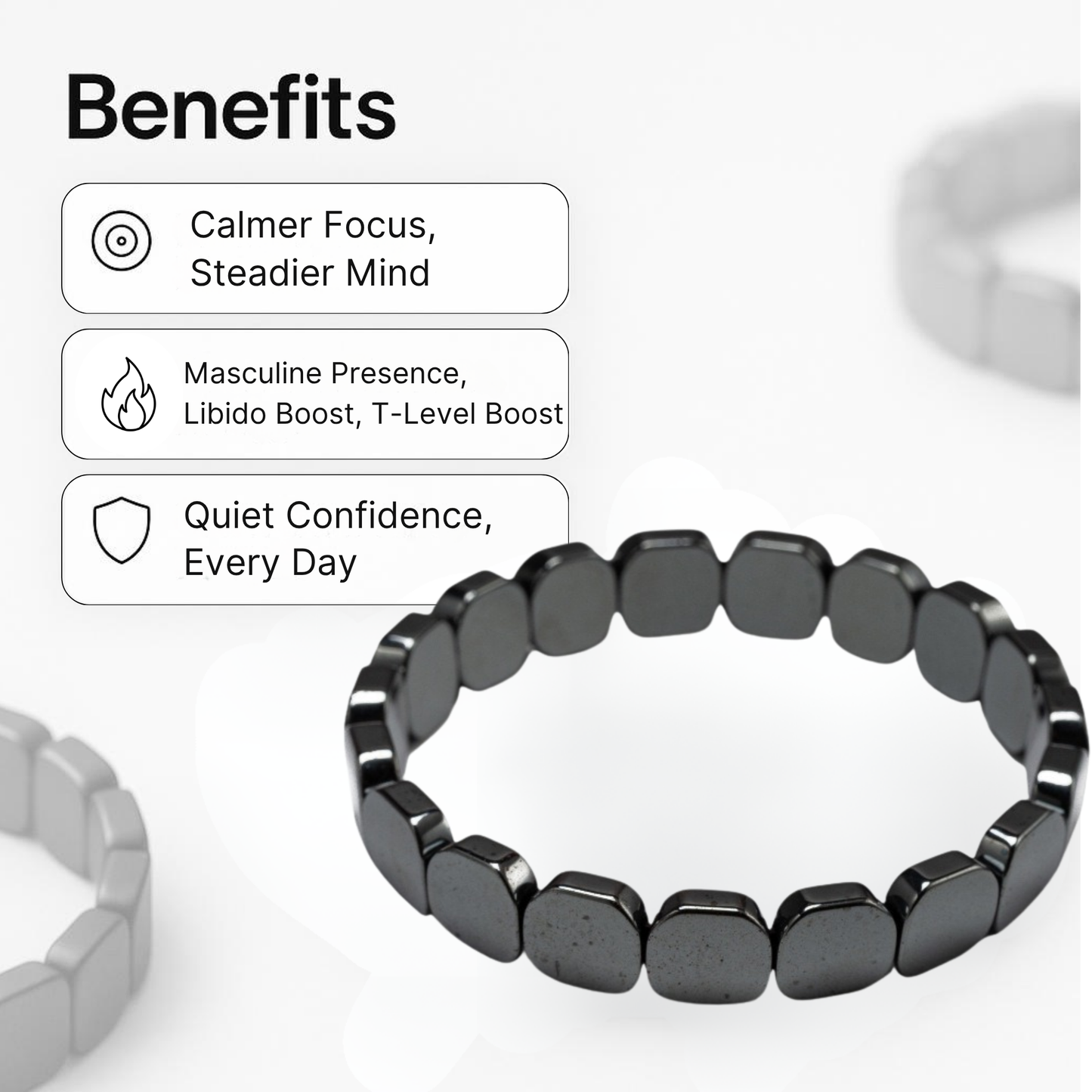 Stator Hematite Bracelet